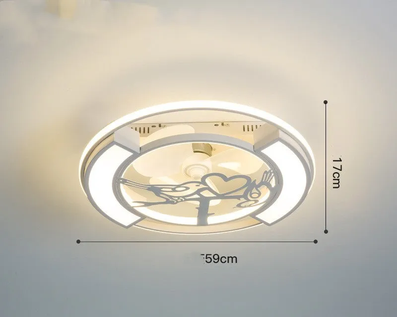 Invisible Electric Fan Lamp Ceiling Lamp