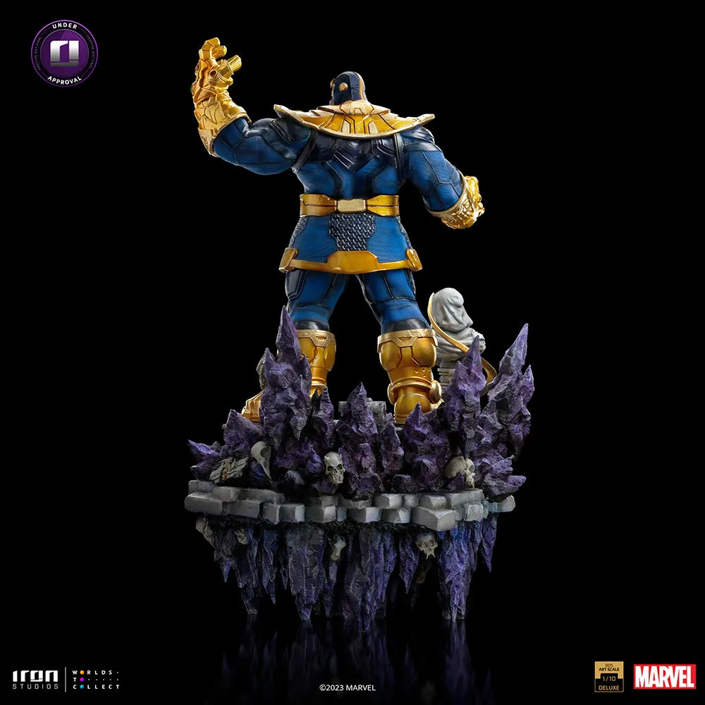 Iron Studios Marvel Thanos Infinity Gauntlet Diorama Deluxe BDS Art Scale 1/10