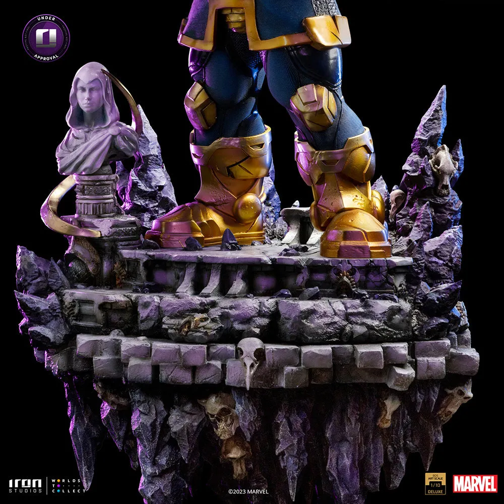 Iron Studios Marvel Thanos Infinity Gauntlet Diorama Deluxe BDS Art Scale 1/10