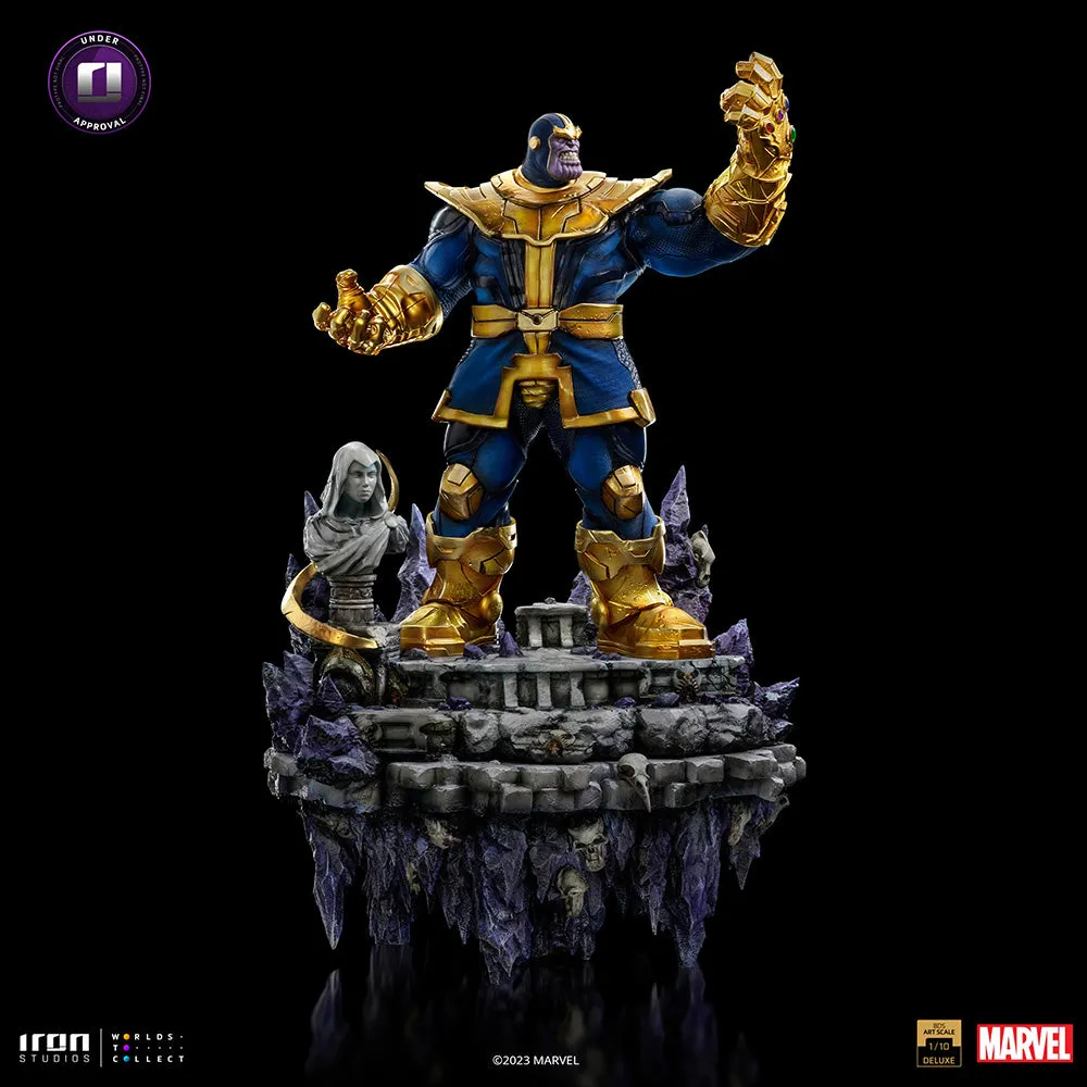 Iron Studios Marvel Thanos Infinity Gauntlet Diorama Deluxe BDS Art Scale 1/10