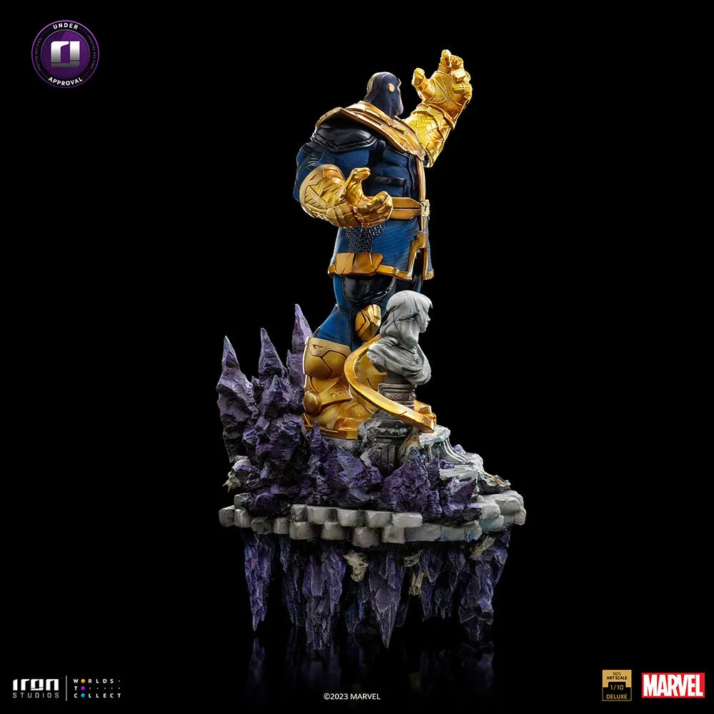 Iron Studios Marvel Thanos Infinity Gauntlet Diorama Deluxe BDS Art Scale 1/10