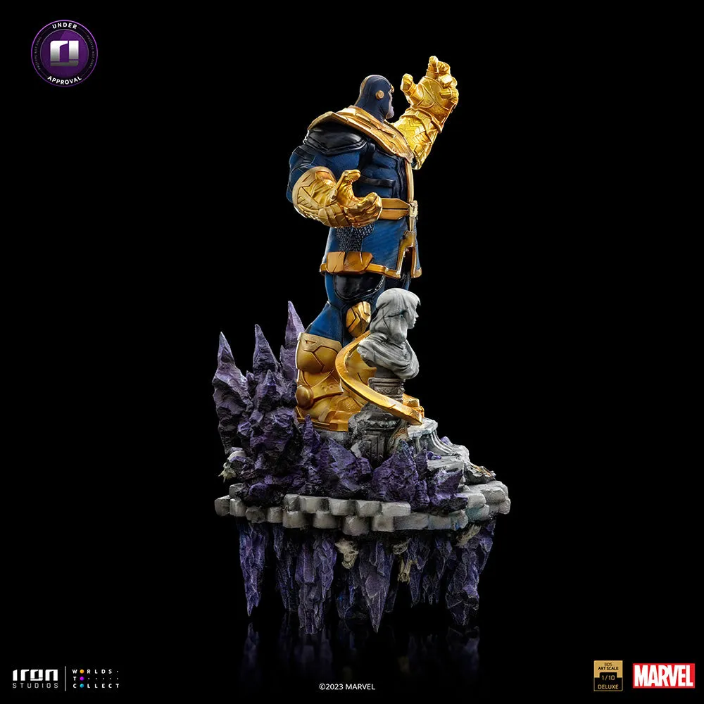 Iron Studios Marvel Thanos Infinity Gauntlet Diorama Deluxe BDS Art Scale 1/10