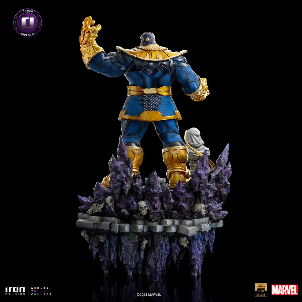 Iron Studios Marvel Thanos Infinity Gauntlet Diorama Deluxe BDS Art Scale 1/10