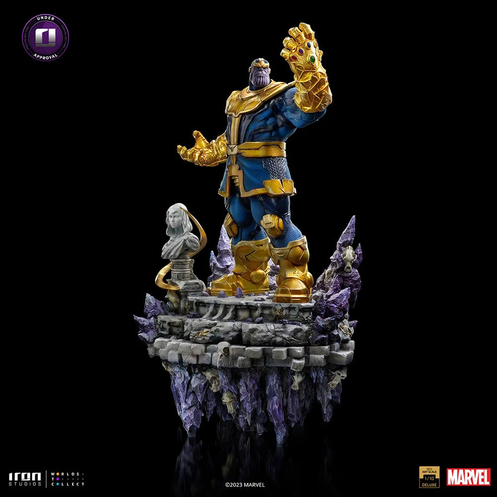 Iron Studios Marvel Thanos Infinity Gauntlet Diorama Deluxe BDS Art Scale 1/10