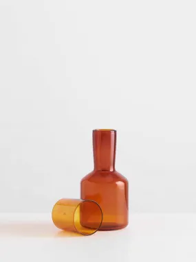 J'ai Soif Carafe & Glass - Amber