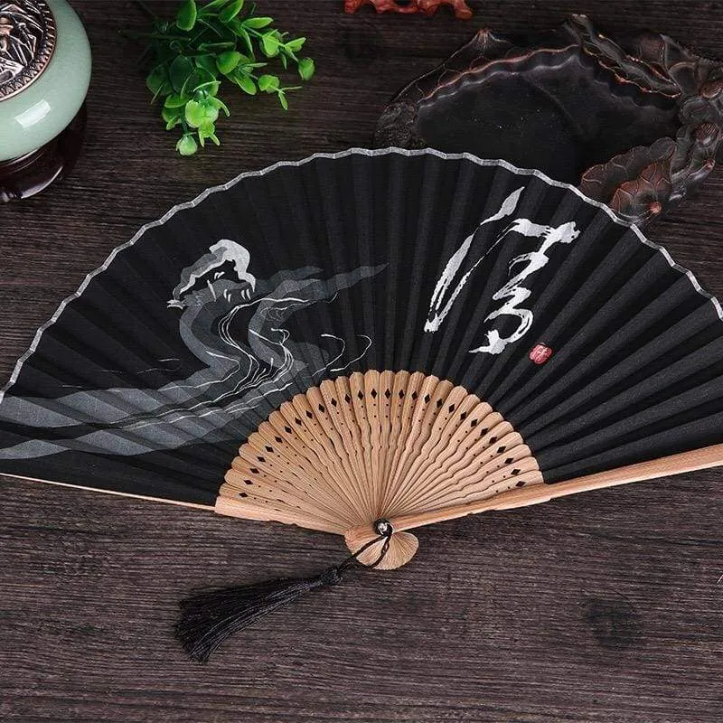 Japanese Folding Fan【Buddhist Style】