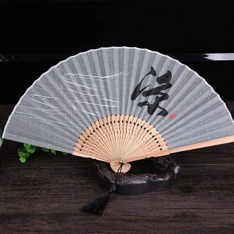 Japanese Folding Fan【Buddhist Style】