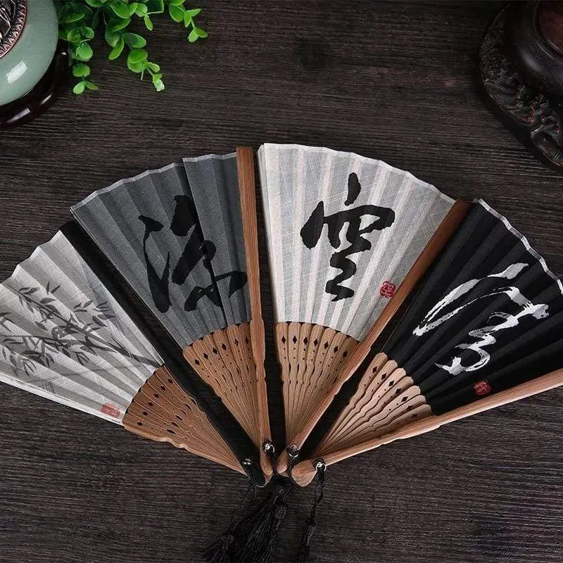 Japanese Folding Fan【Buddhist Style】