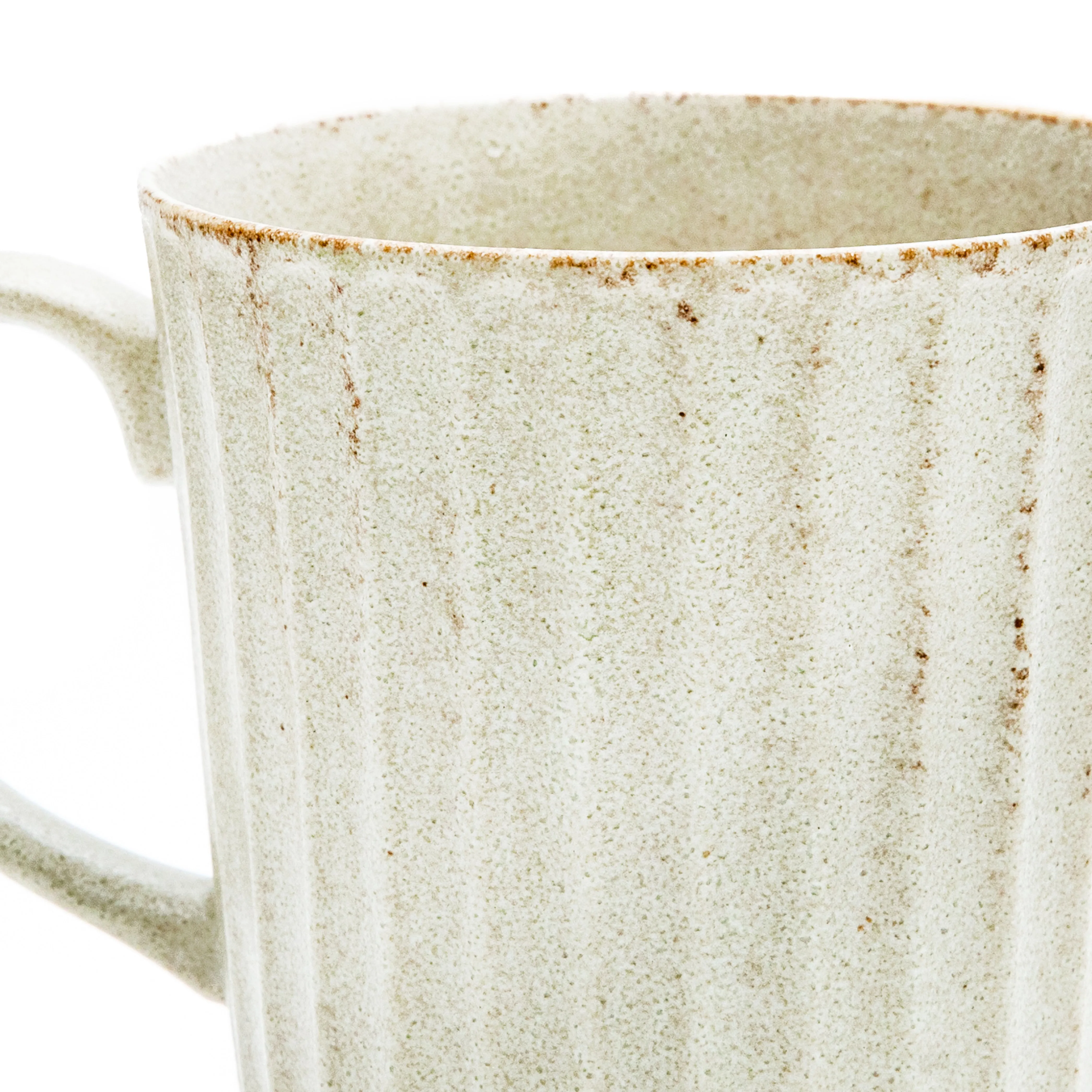 Japanese Sujibori Grownup Pinstripe Texture Color Mug