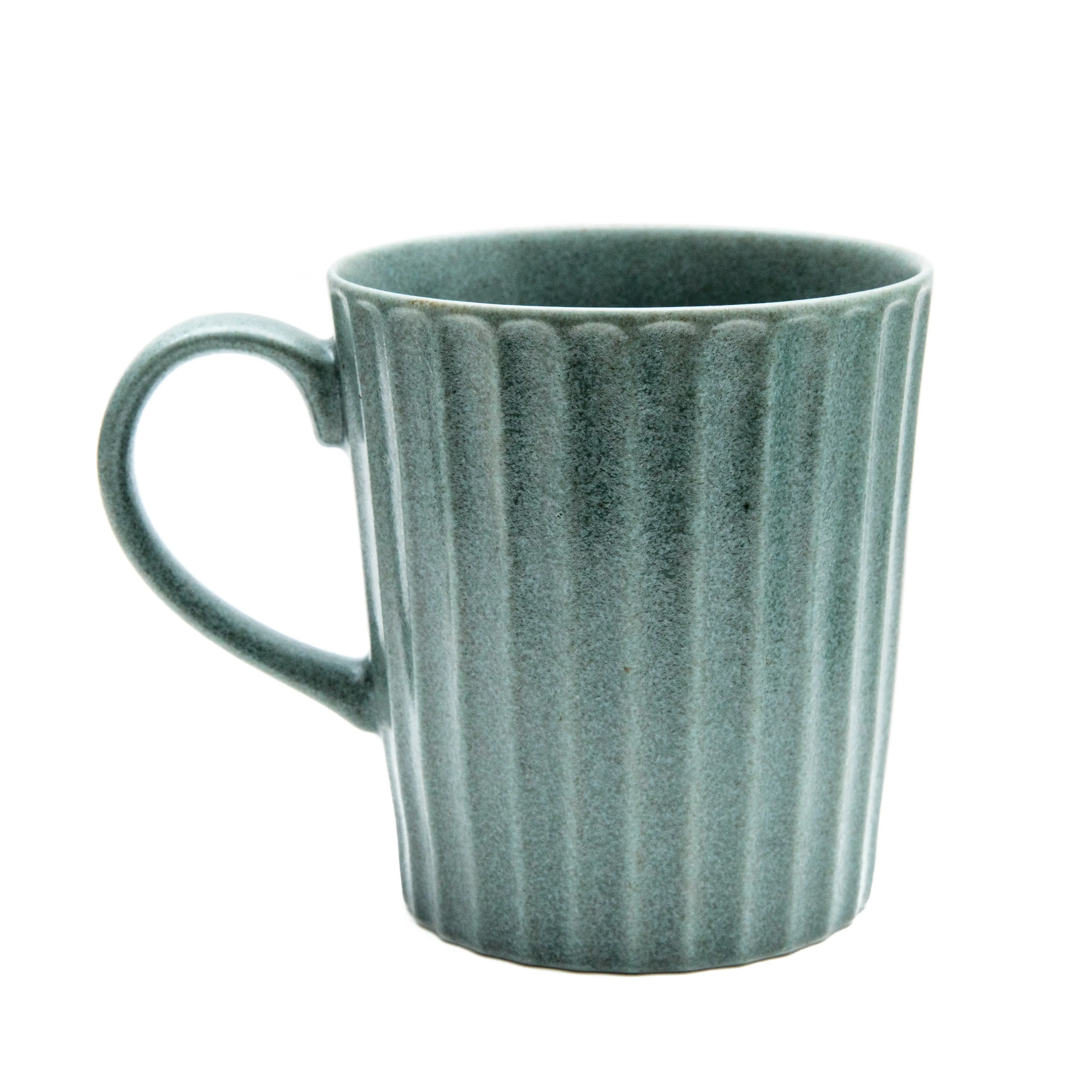 Japanese Sujibori Grownup Pinstripe Texture Color Mug