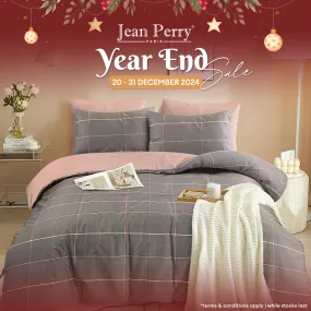 Jean Perry 100% Combed Cotton Sateen Marino Comforter Set - 950TC