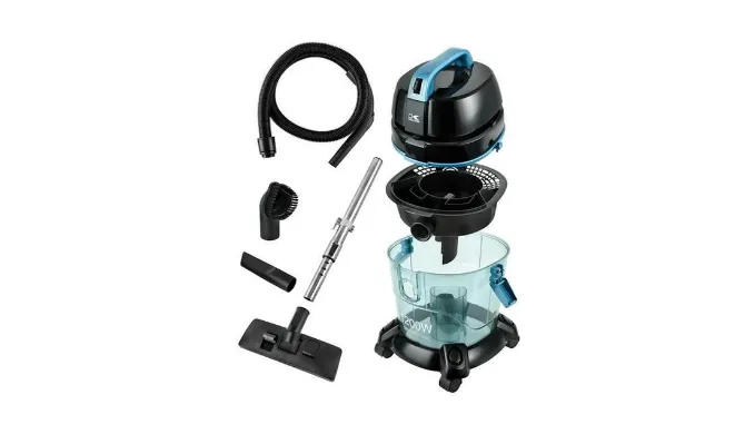 KALORIK WATER FILTRATION VACUUM CLEANER, BLUE REFURBISHED