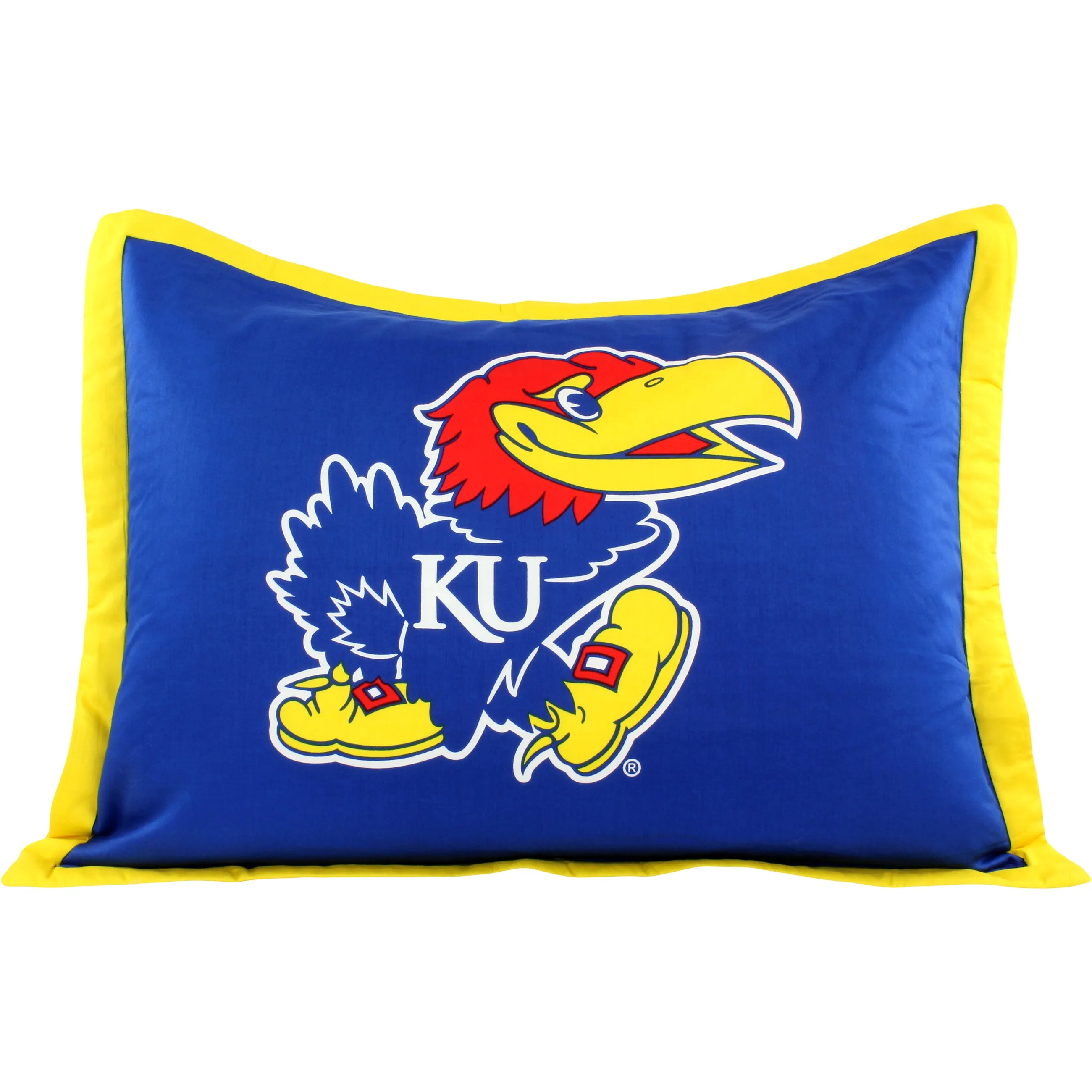 Kansas Jayhawks Reversible Cotton Comforter Set