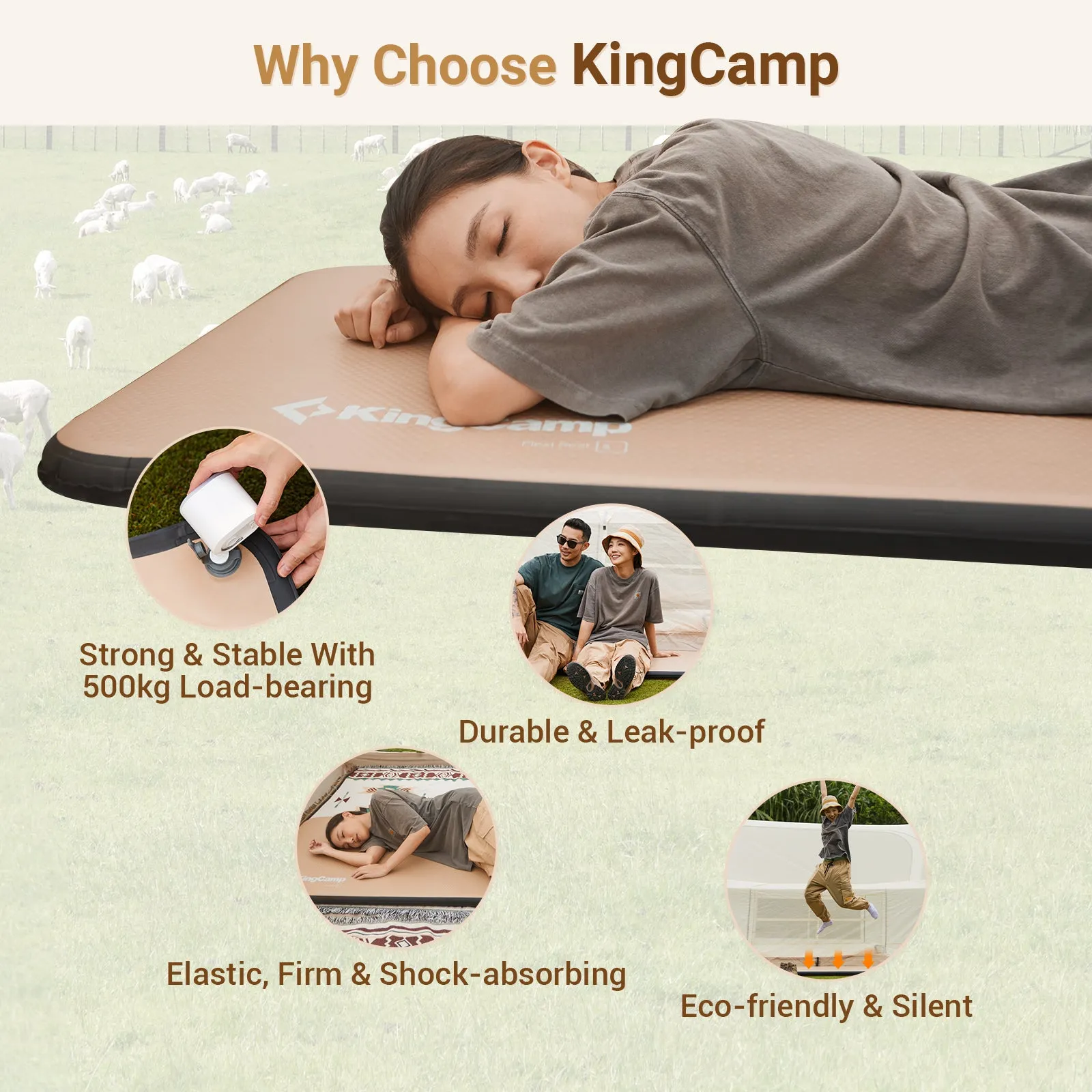 KingCamp Flexi Rest 5.0 Air Sleeping Pad