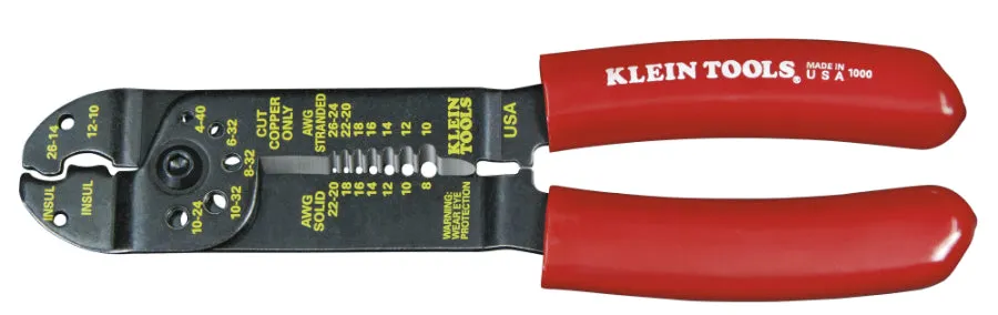 Klein Tools 1000 Multi Purpose Crimping/Stripping Tool, 7-1/2"