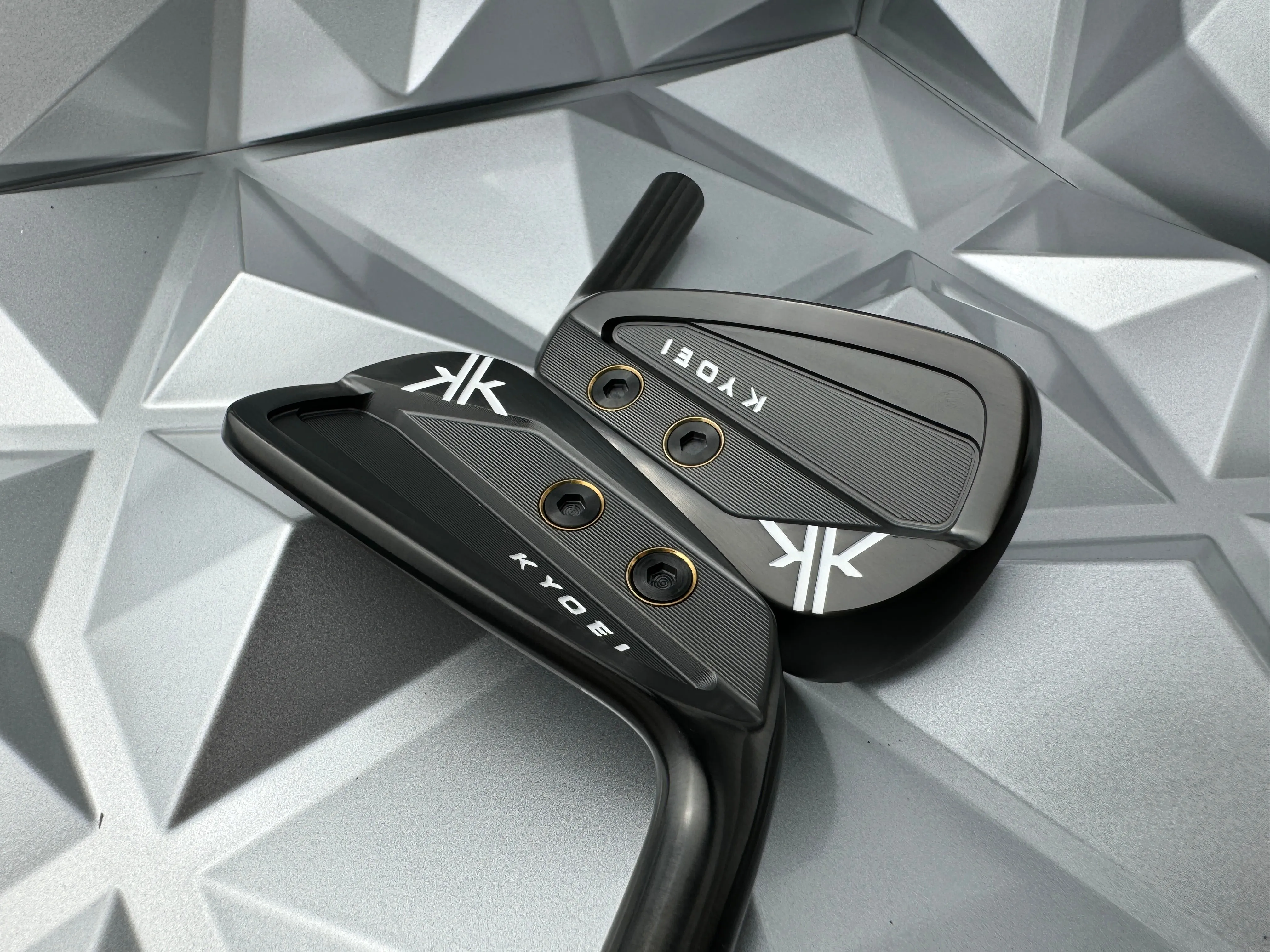 KYOEI Golf Iron Dual Weight II Black DLC