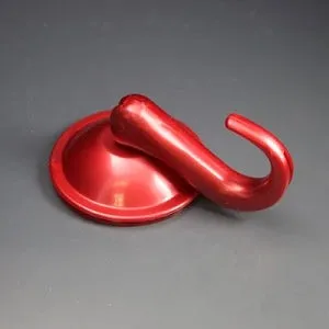 Large Red Suction Clamp