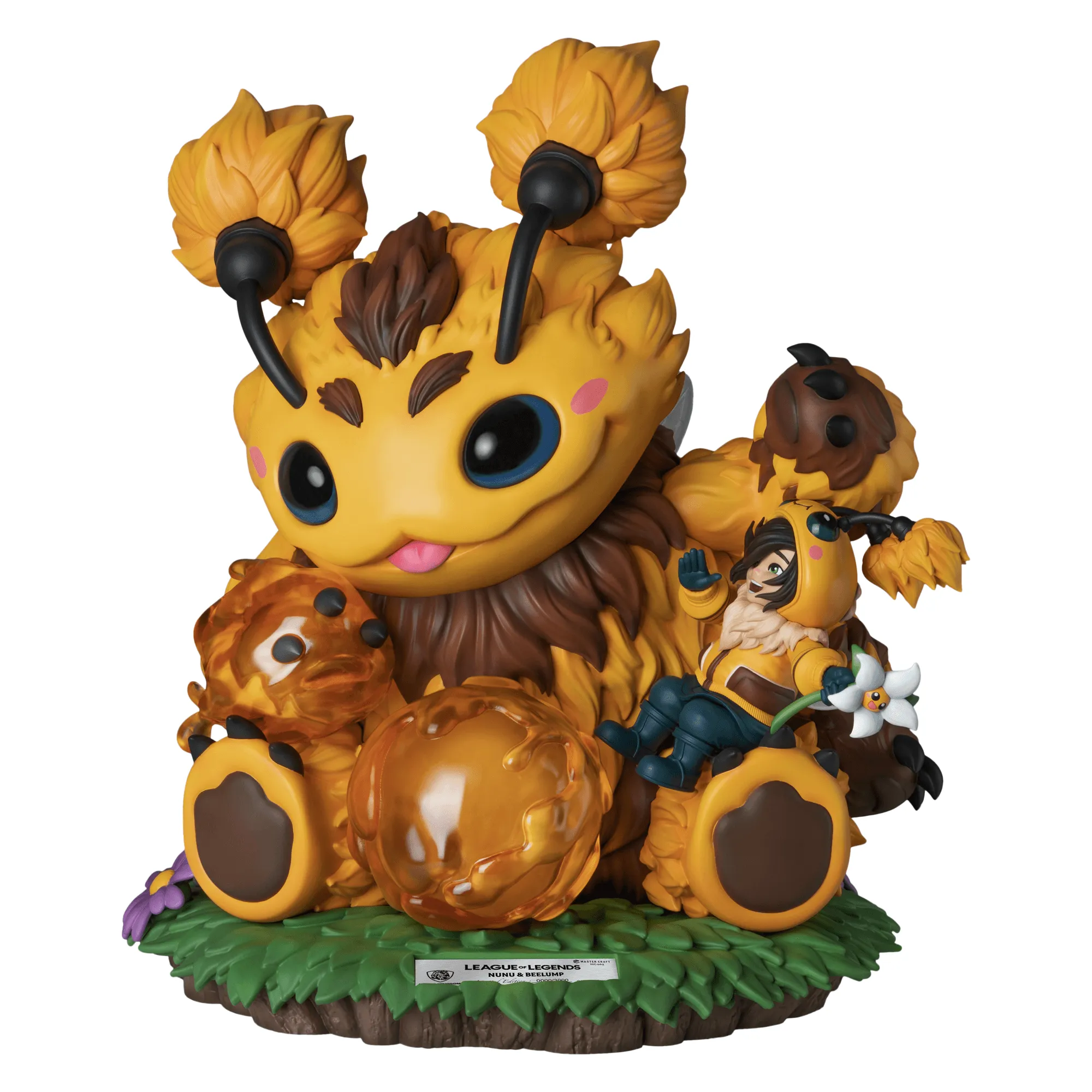 League of Legends Nunu and Beelump Master Craft Table Top Statue