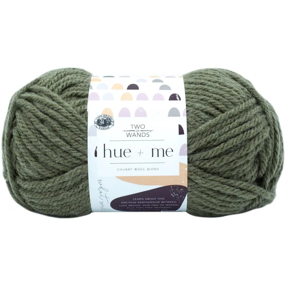 Lion Brand Hue & Me Yarn - Fatigues - 4.4oz (125g) 137yd