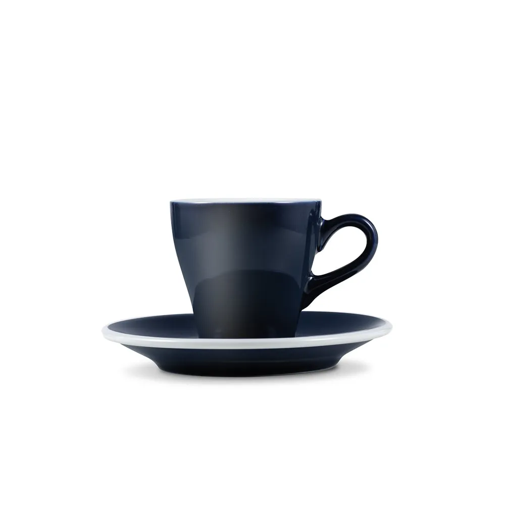 Loveramics Tulip Style Cappuccino Cup & Saucer - Denim (6oz/180ml)