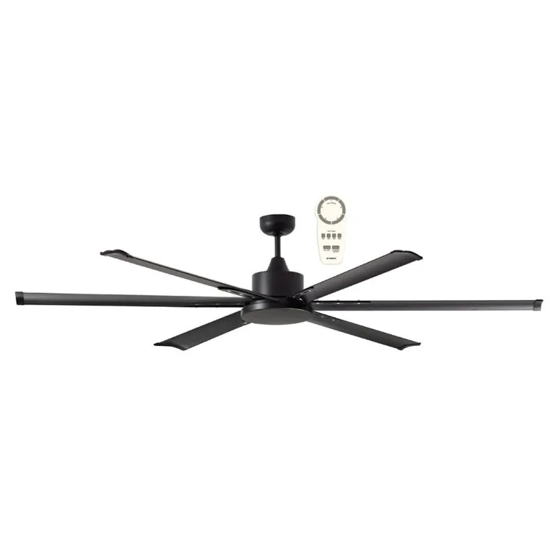 Martec Albatross 84" DC Ceiling Fan With Remote - Matt Black