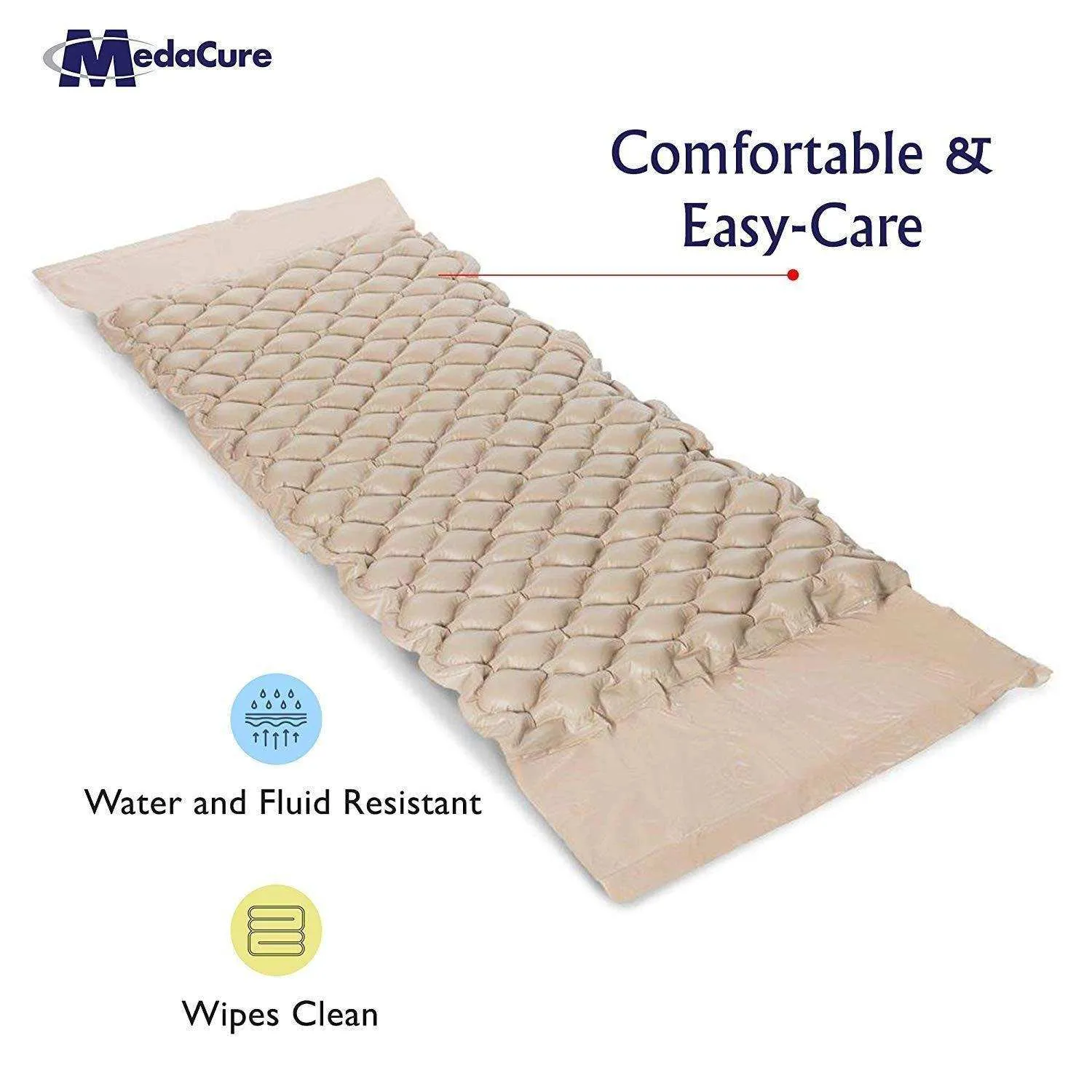 MedaCure Alternating Pressure Mattress Overlay with Pump