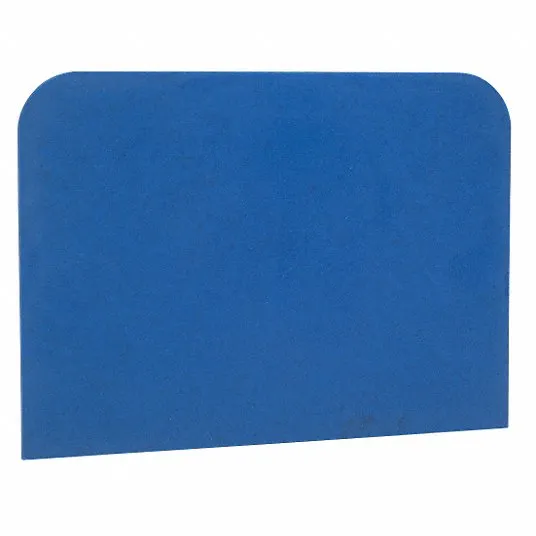 Metal Detectable Scraper, Flexible, Blue (1/ea)