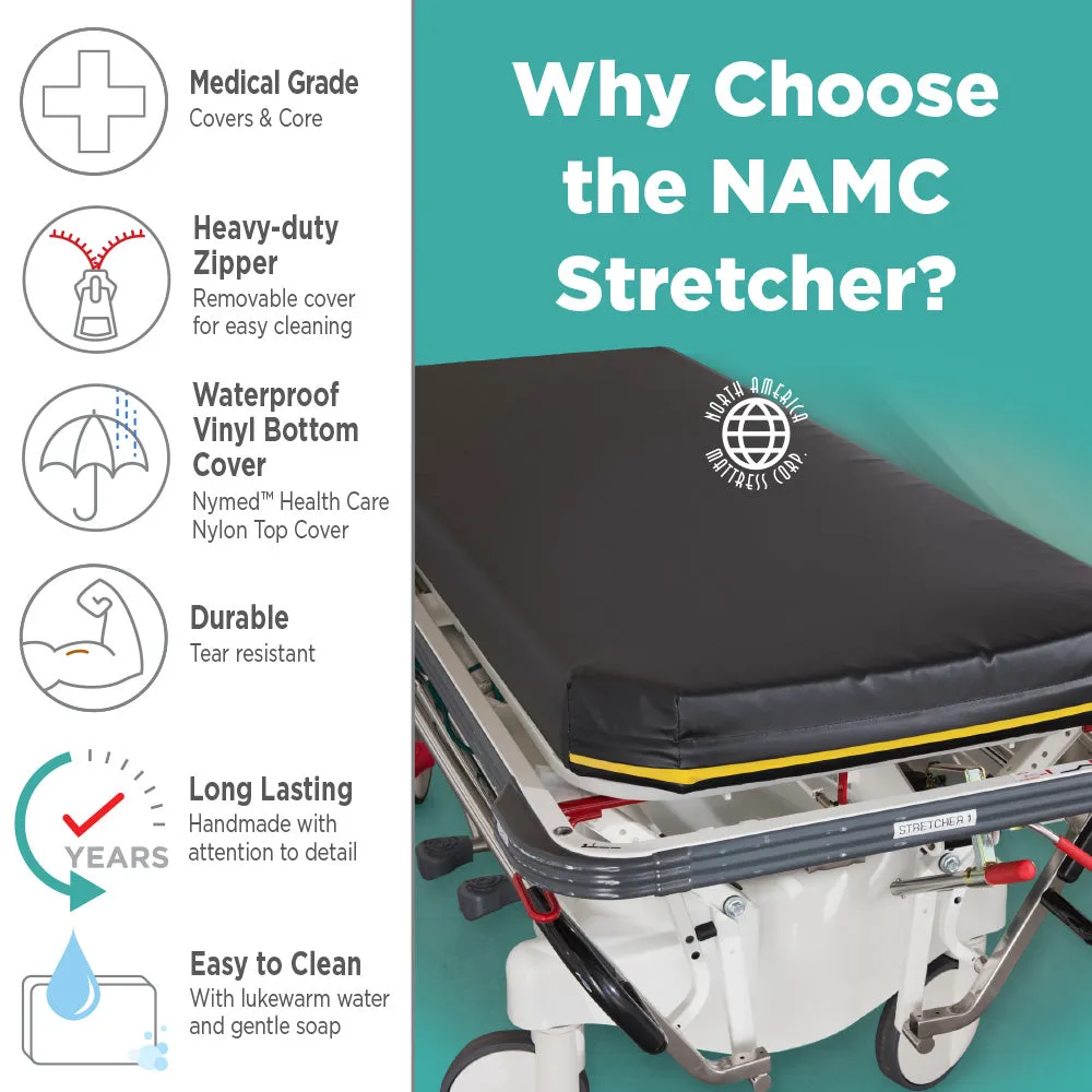 Midmark Universal 550 - 4" Standard Stretcher Pad with Color Identifier