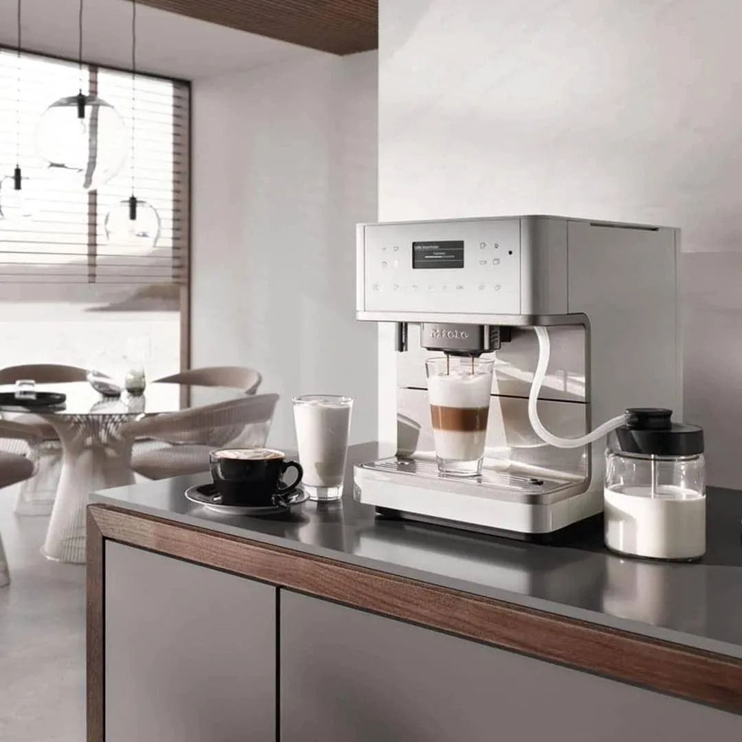 Miele CM6360 Espresso Machine - Lotus White