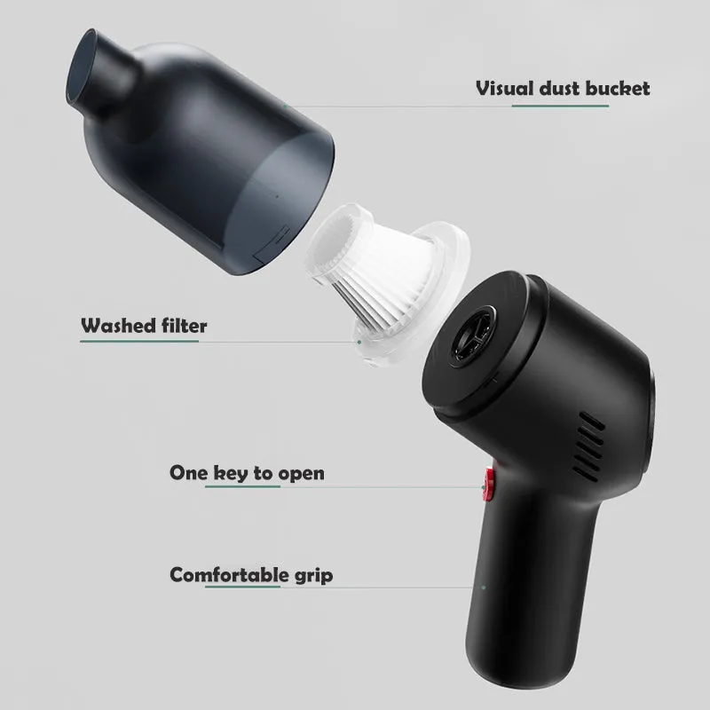 Mini Vac Wireless Car Vacuum