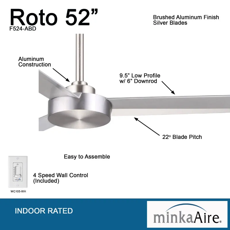 Minka Aire F524 Roto 52" Ceiling Fan