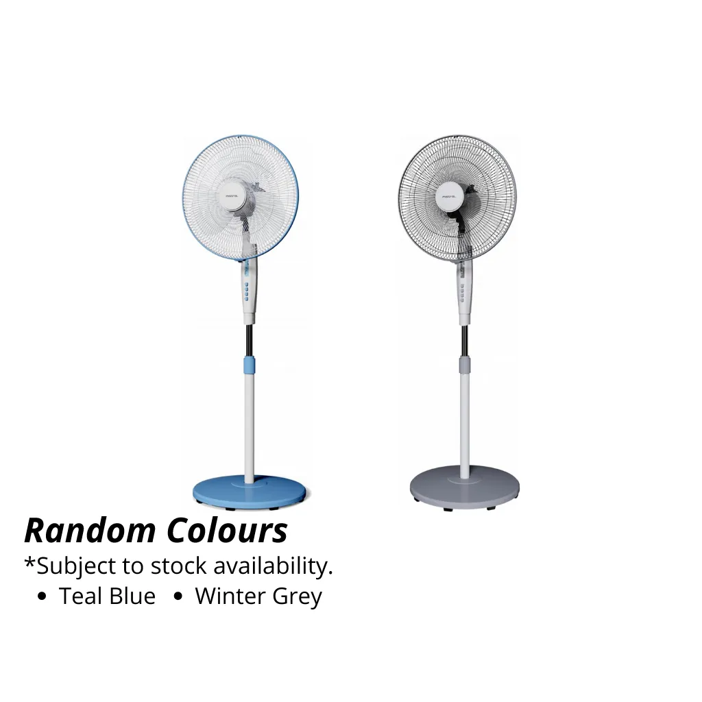 Mistral MSF1629WV2 (Random Colours) 16 Inch 3 Speed Settings Stand Fan