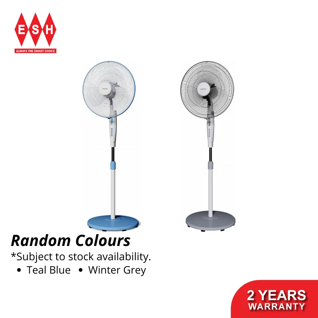 Mistral MSF1629WV2 (Random Colours) 16 Inch 3 Speed Settings Stand Fan