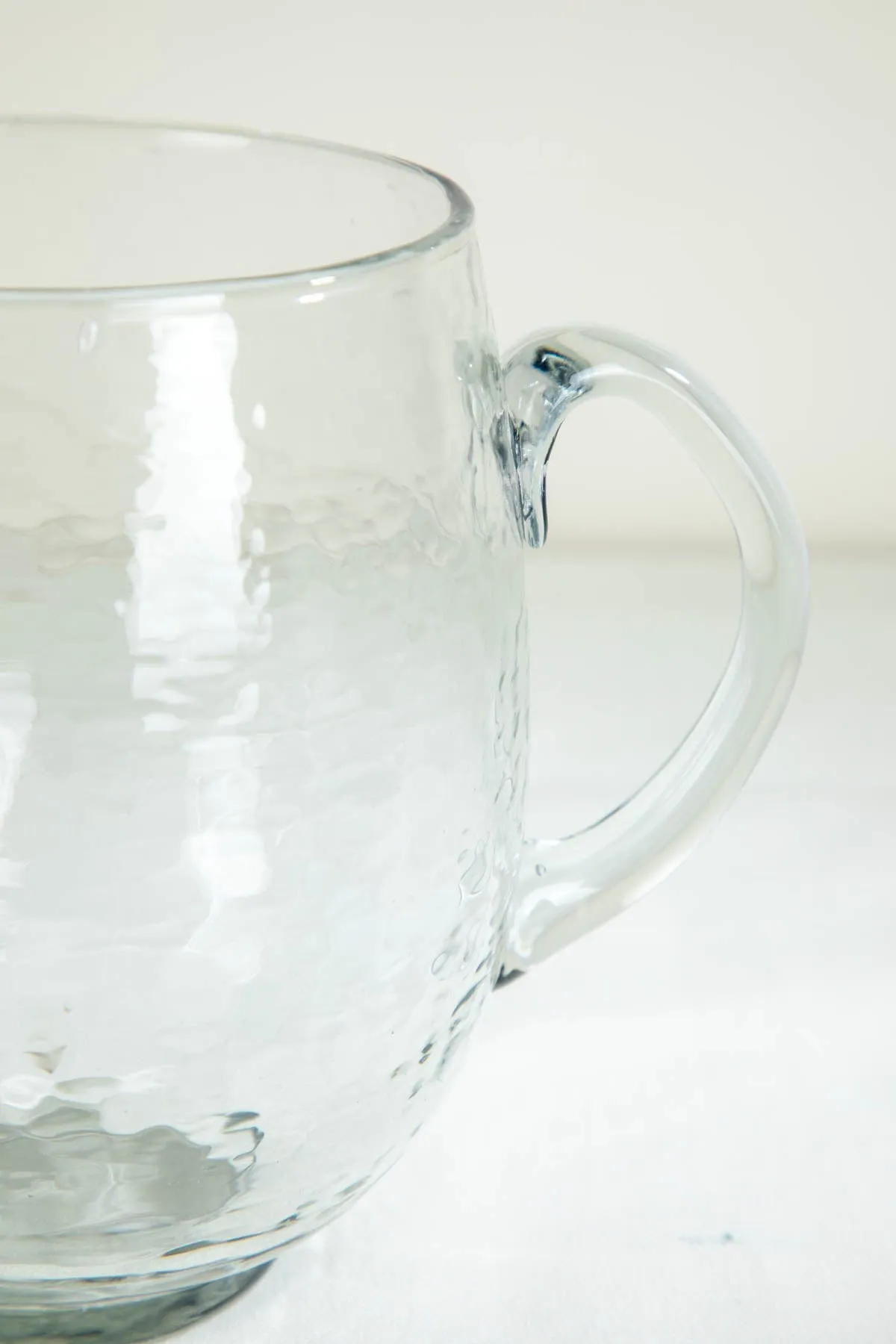 Moonlit Glass Pitcher