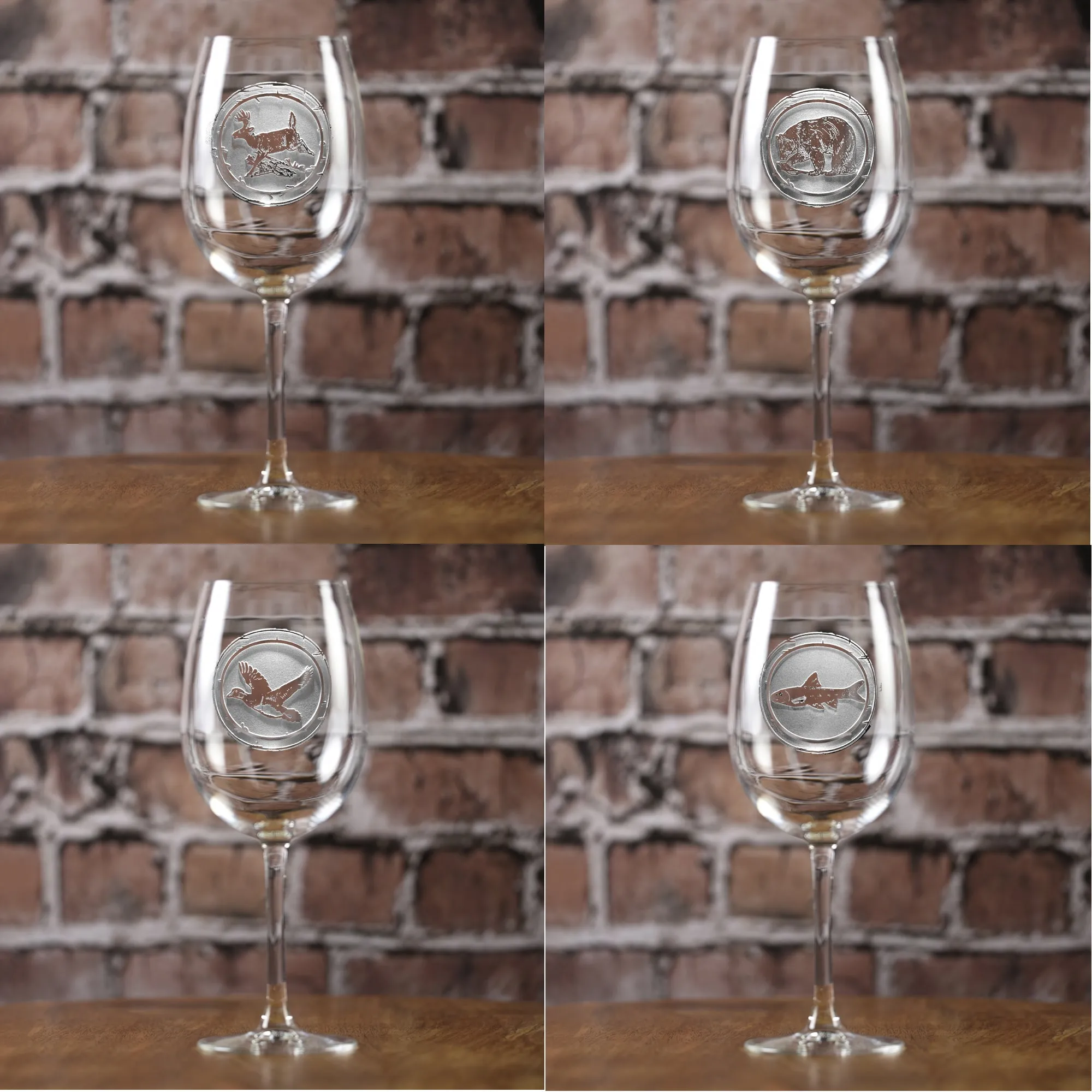 Nature Lover Wine Glass Set