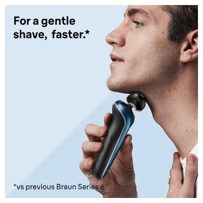 New - Braun Series 6-6120 Rechargeable Wet & Dry Shaver