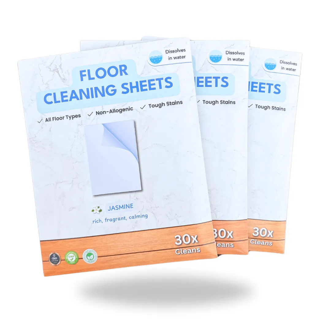 NEW - Floor Cleaning Sheets (up to 30x Washes)