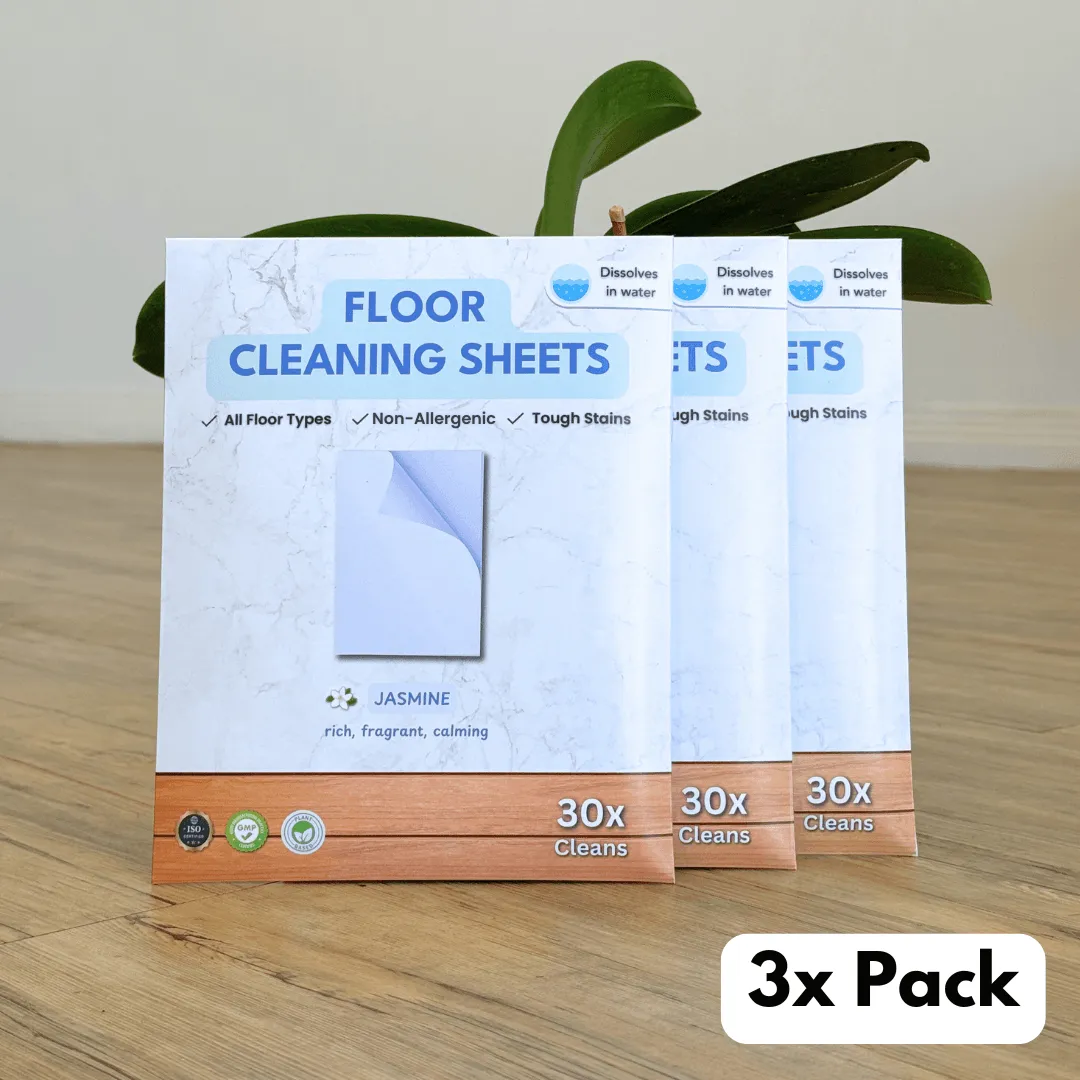 NEW - Floor Cleaning Sheets (up to 30x Washes)