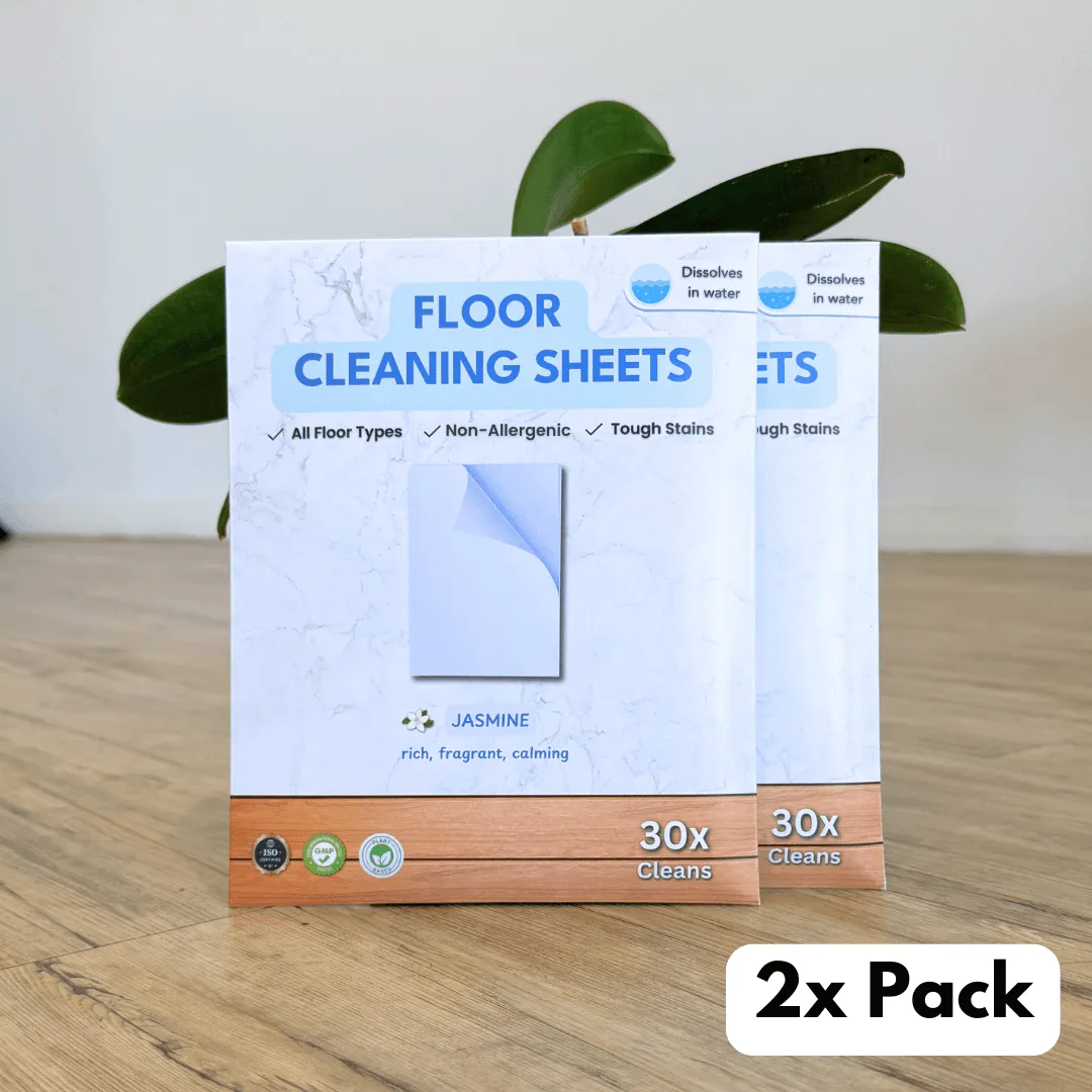 NEW - Floor Cleaning Sheets (up to 30x Washes)