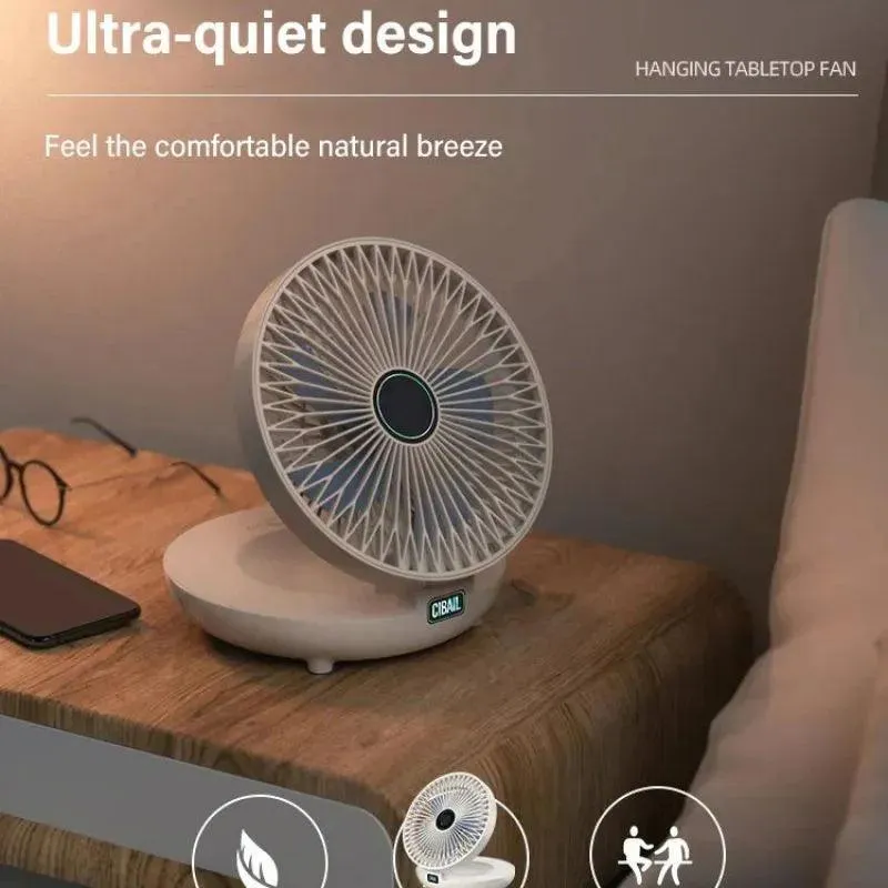 NEW USB Charging Portable wall-mounted fan