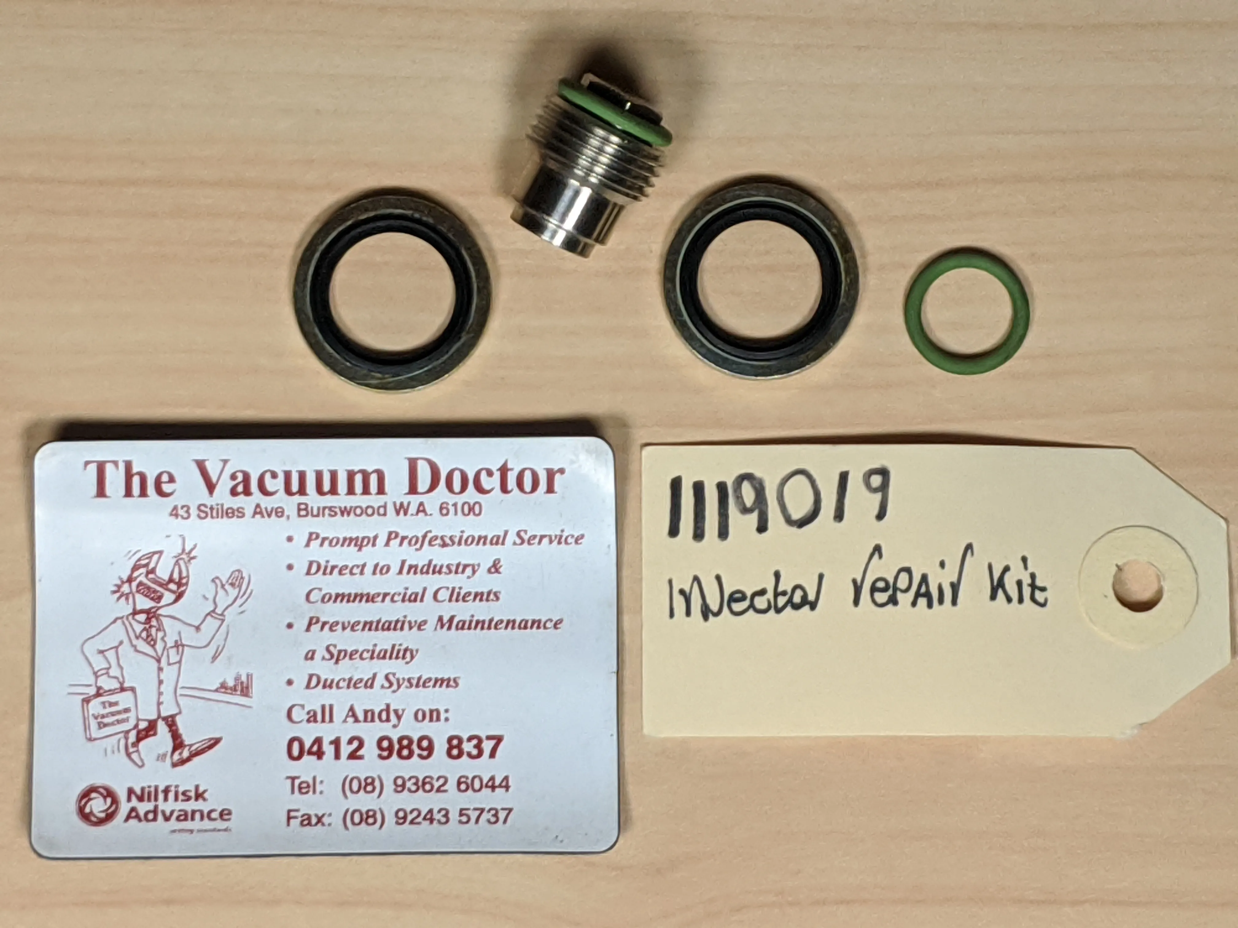 Nilfisk and Gerni Poseidon 8 Fuel Injector Repair Kit