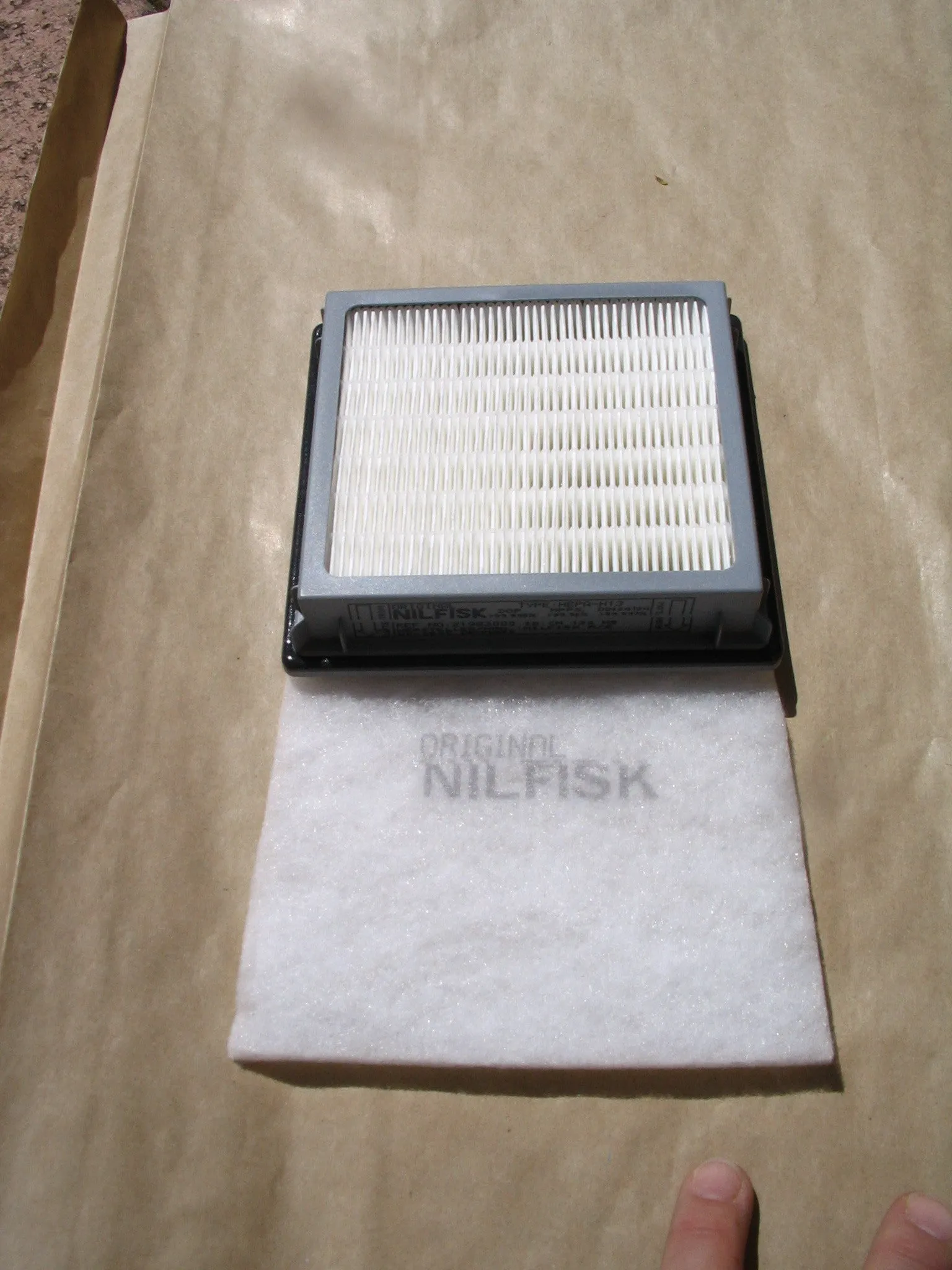 Nilfisk GM210 GM310 GM410 Silver Vacuum Cleaner HEPA Filter OBSOLETE