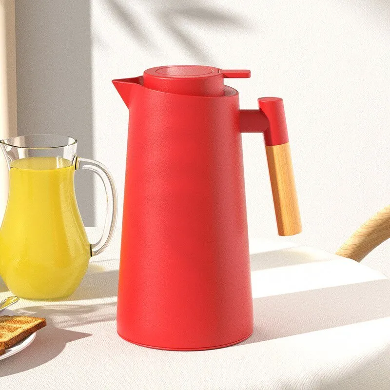 Nordic Style Thermal Insulation Kettle with Wood Handle