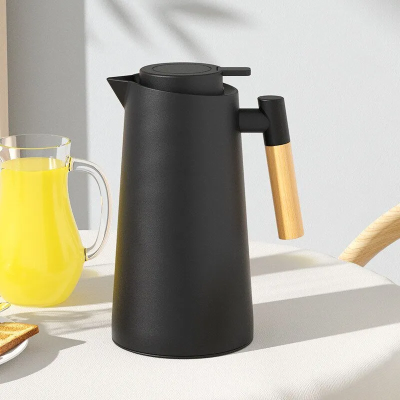 Nordic Style Thermal Insulation Kettle with Wood Handle