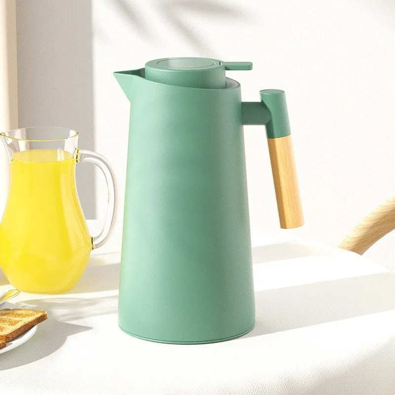 Nordic Style Thermal Insulation Kettle with Wood Handle