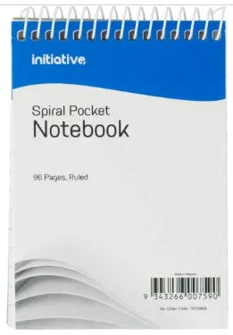 Notepad 112mm x 77mm Spiral