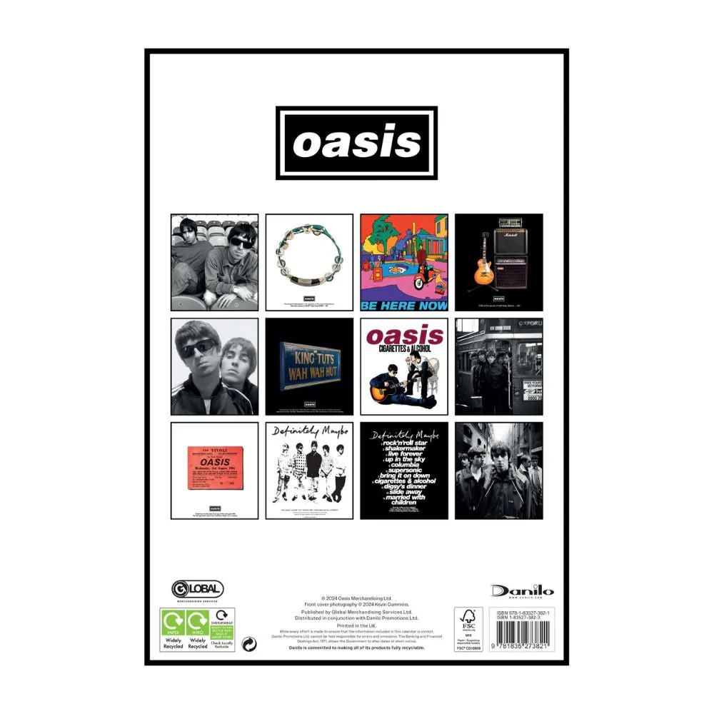 OASIS 2025 A3 CALENDAR