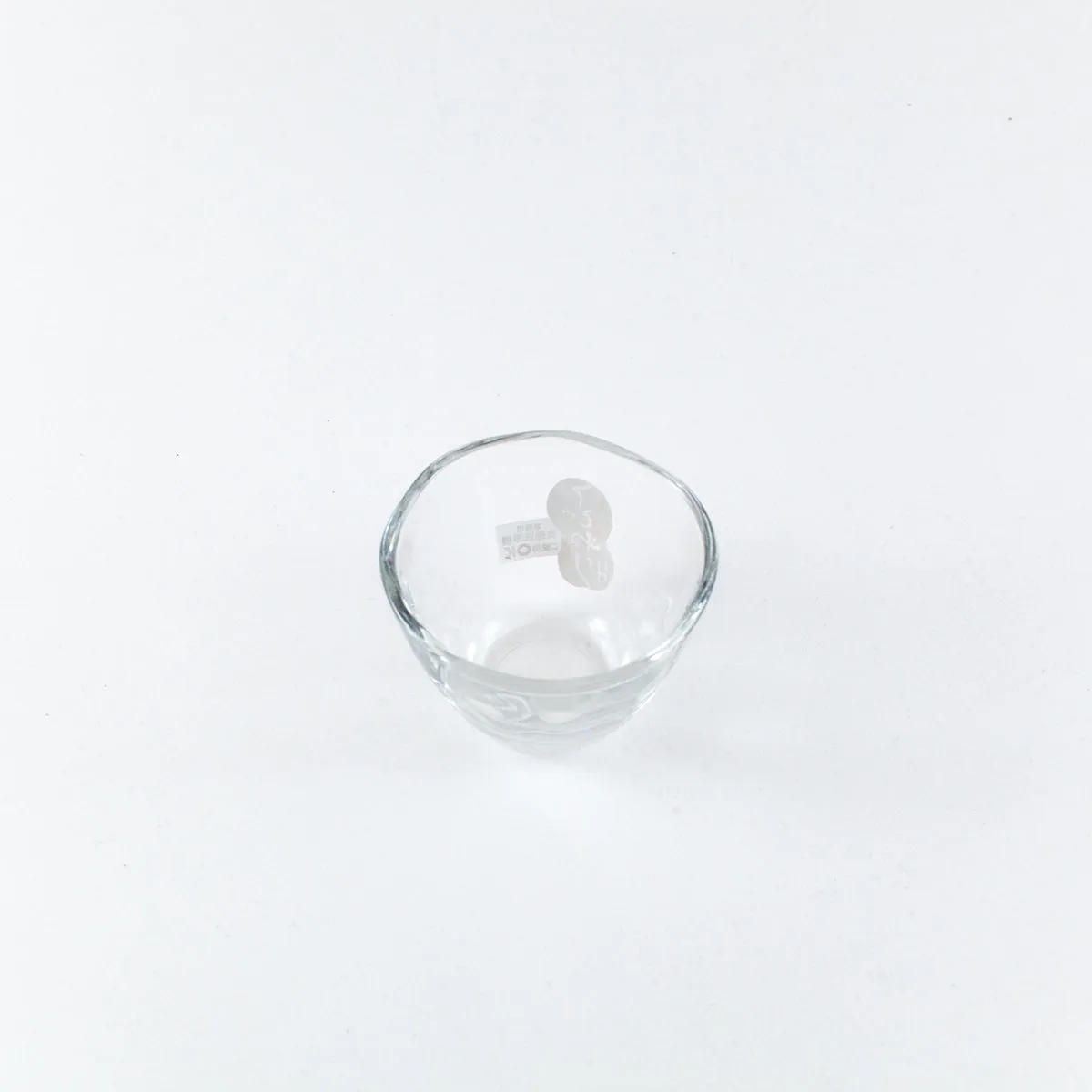 Organic Shaped Glass Sake Cup 2.5 fl oz (Set of 6)