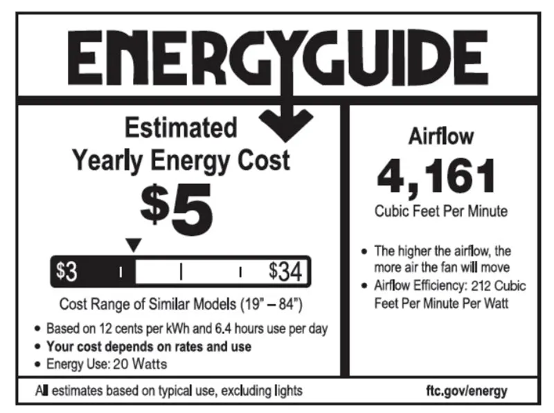 Oxygen 3-123 Ridley 58" Ceiling Fan