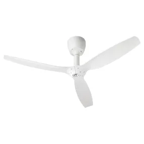 Oxygen ALPHA 3-105-06 60 Inch Ceiling Fan Motor with LED Light - White (Order Blades Separately)